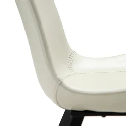 Hype Stol Bone White Art.Leather, Black