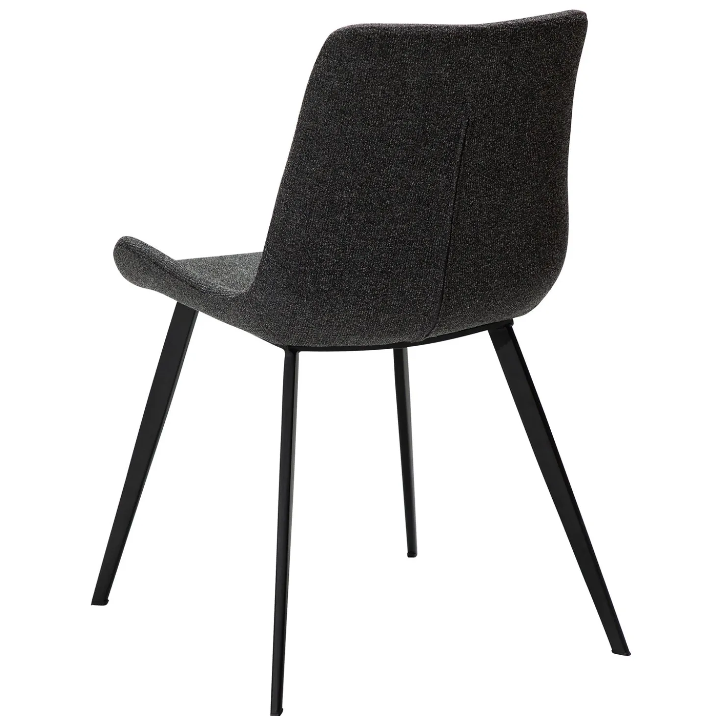 Hype Stol Pebble Grey Bouclé, Black
