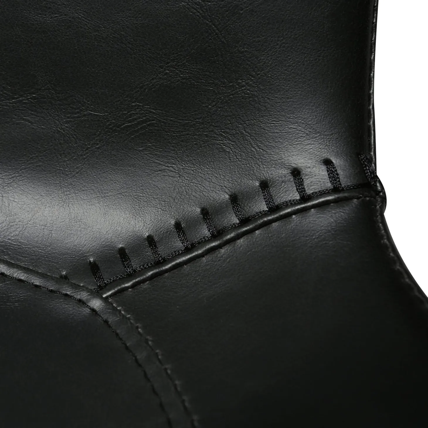 Hype Stol Vintage Black Art.Leather, Black