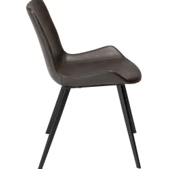 Hype Stol Vintage Grey Art.Leather, Black