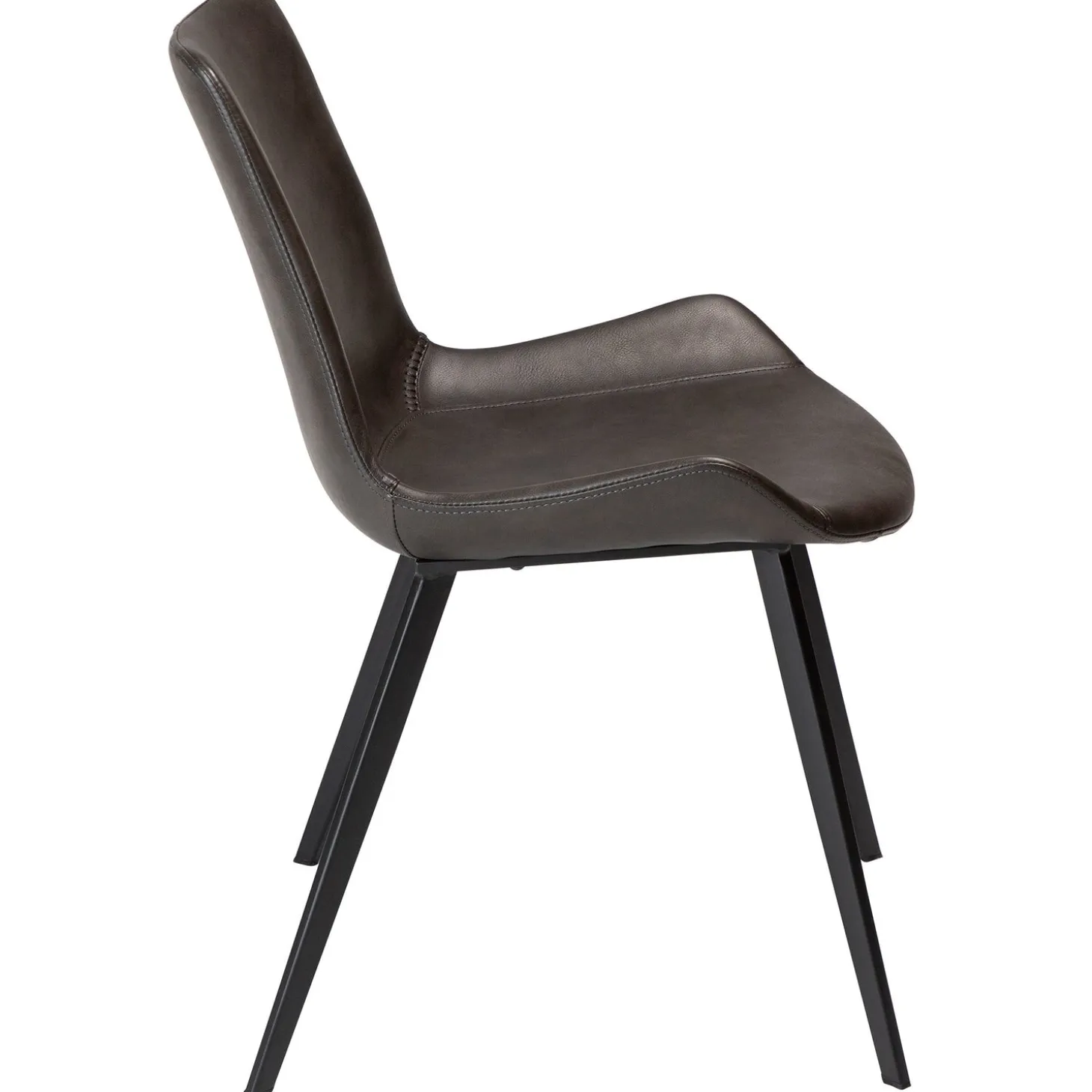 Hype Stol Vintage Grey Art.Leather, Black