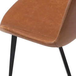 Hype Stol Vintage Light Brown Art.Leather, Black