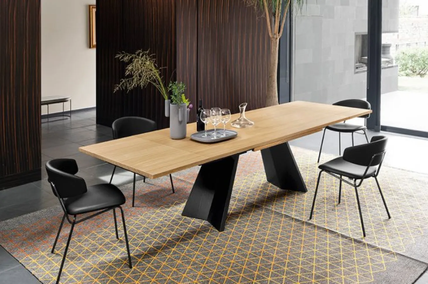 Icaro Matbord 100x200-300cm