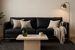 Impulse 3-sits Soffa Läder