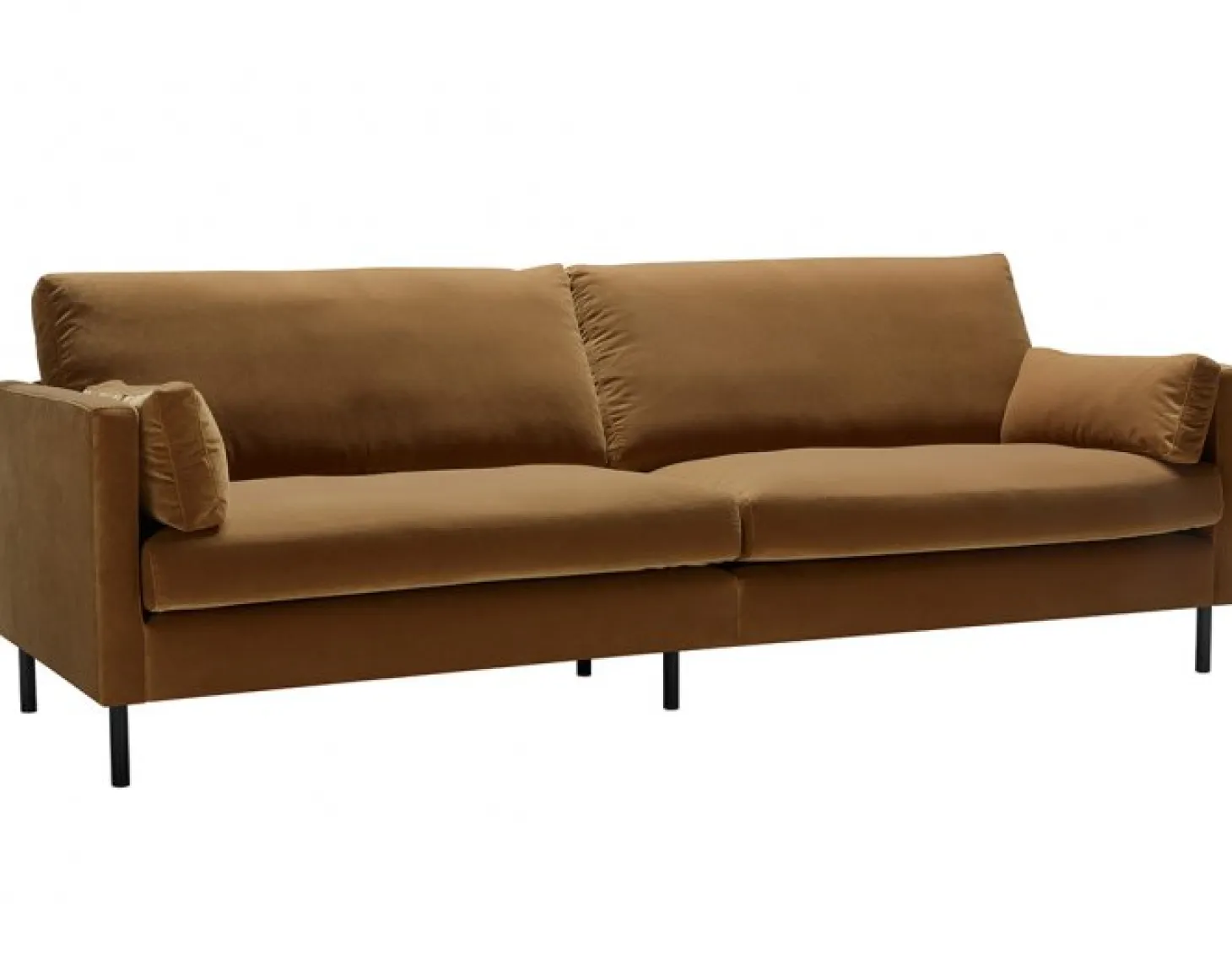 Impulse 4-sits Soffa Lux Classic Velvet Teddy Brown