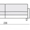 Impulse 4-sits Soffa Lux Moss Anthracite