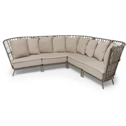 Jet Set Hörnsoffa Beige