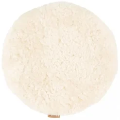 Jill stolsdyna (vadderad) 36 cm rund / Creme
