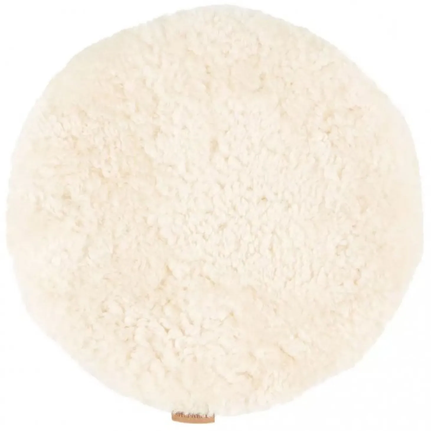 Jill stolsdyna (vadderad) 36 cm rund / Creme