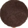 Jill stolsdyna (vadderad) 36 cm rund / Dark Brown
