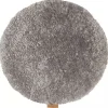 Jill stolsdyna (vadderad) 36 cm rund / Granit