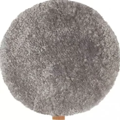 Jill stolsdyna (vadderad) 36 cm rund / Granit