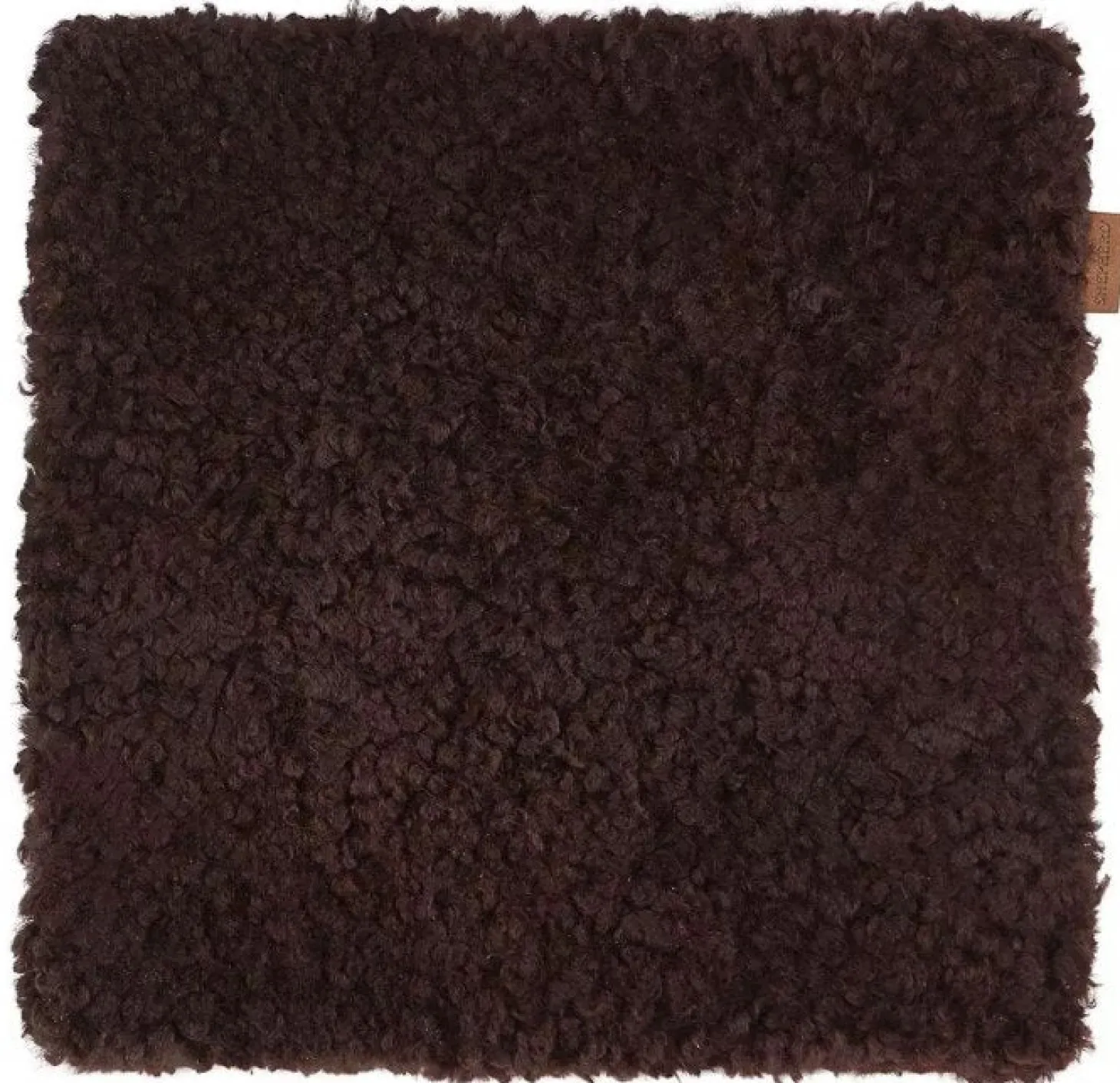 Jill stolsdyna (vadderad) 40x40cm / Dark Brown