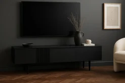 Joel Mediabänk 150 cm Svart
