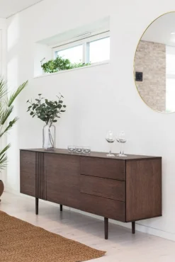 Joel Sideboard 180 cm Rökbetsad Ek
