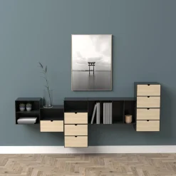 Joliet Sängbord 30x25 cm Bambu