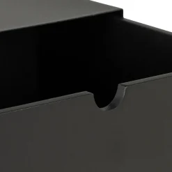 Joliet Sängbord 30x25 cm Svart