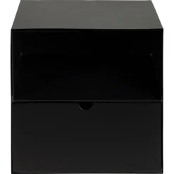 Joliet Sängbord 30x25 cm Svart