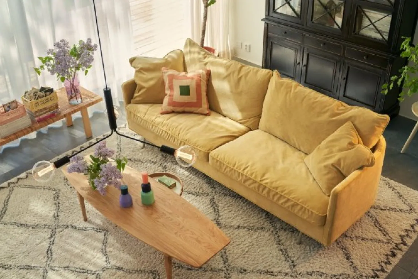 Julia 3-sits Soffa Big Cushions
