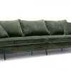 Julia 4-sits Soffa Big Cushions Sky Green