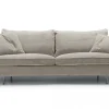 Julia 3-sits Soffa Big Cushions Sky Light Grey