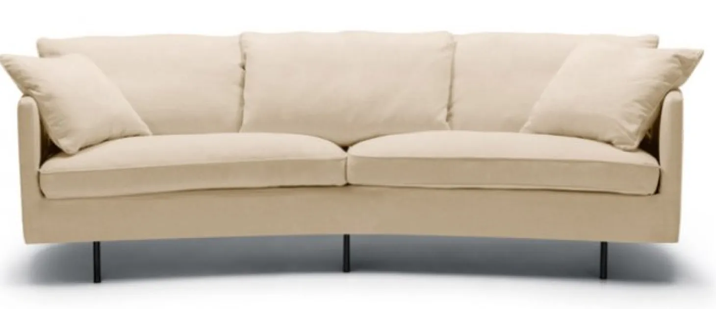 Julia 3-sits XL Svängd Soffa Caleido Natur
