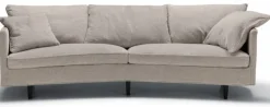 Julia 3-sits XL Svängd Soffa King L. Grey