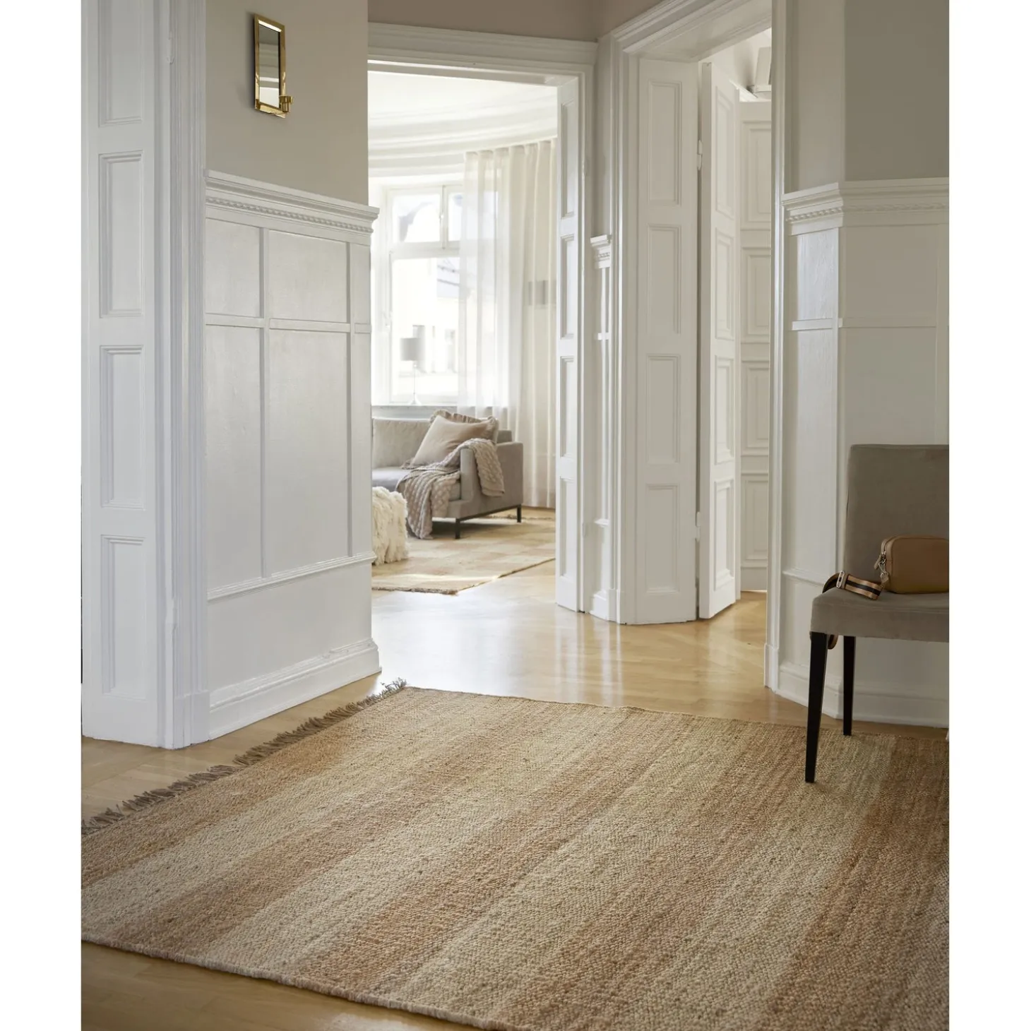 Jute Matta Stripes