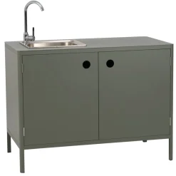 Kelia Utekök Med diskbänk & kran Nordic Green
