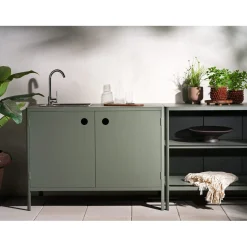 Kelia Utekök Öppna hyllor Nordic Green