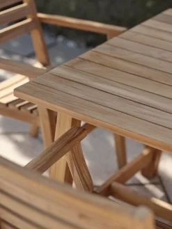 Keros Bord 220x100 cm Teak