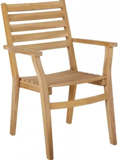 Keros Karmstol Teak