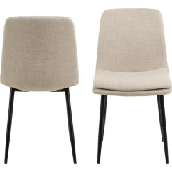 Kilda Matstol Basel tyg Beige