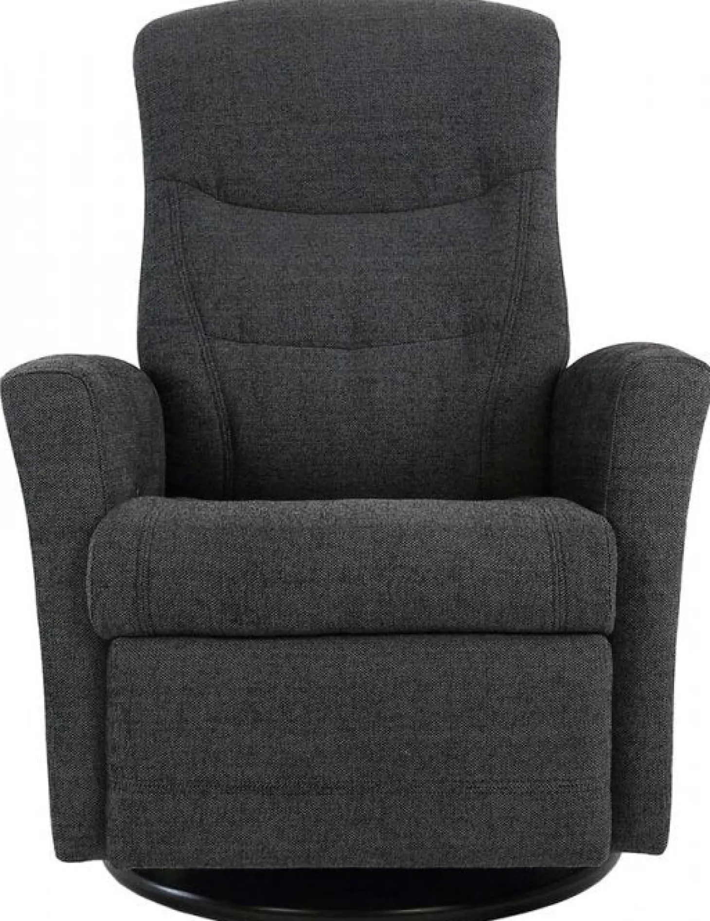 King Reclinerfåtölj Svart Tyg
