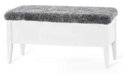 Klinte Bänk 90 Vit