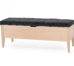 Klinte Bänk 120 Vitoljad Ek