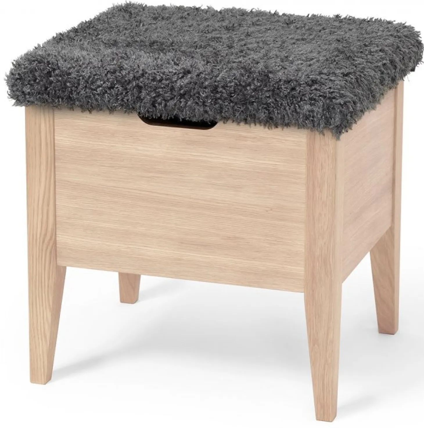 Klinte Bänk 45 Vitoljad Ek