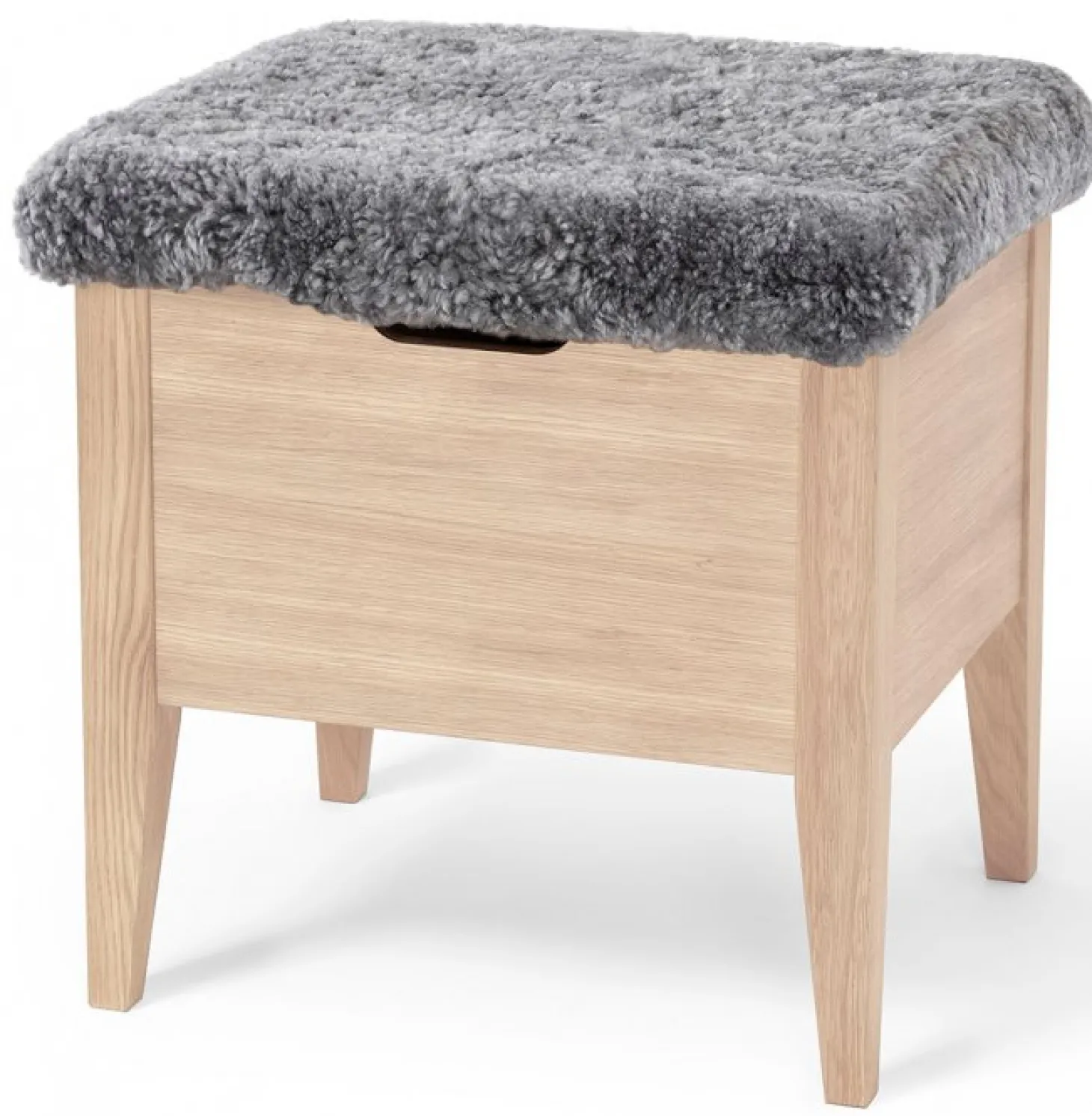 Klinte Bänk 45 Vitoljad Ek