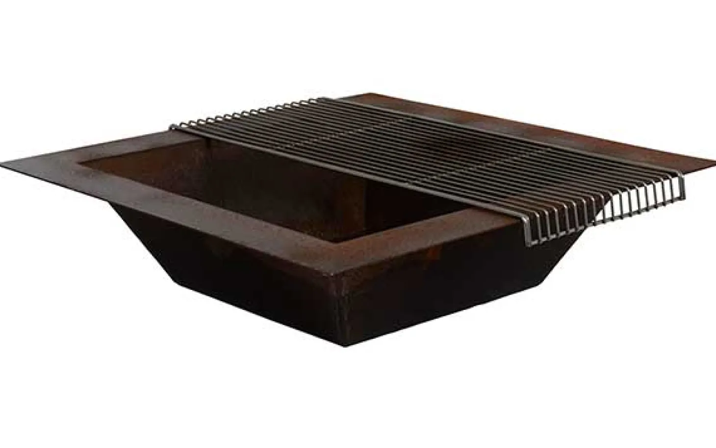 Kummin Grillinsats 80x80 cm Corten