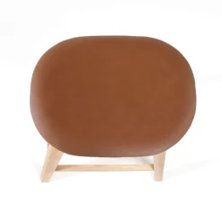 Kyoto Barpall Vitoljad Ek, Cognac läder