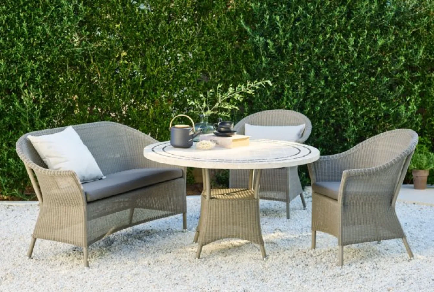 Lansing Soffa Taupe