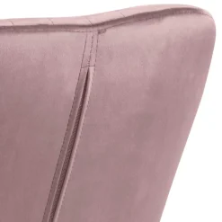 Le Havre Karmstol Vic tyg Rosa/Ek