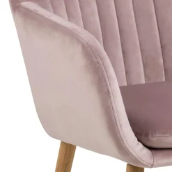 Le Havre Karmstol Vic tyg Rosa/Ek