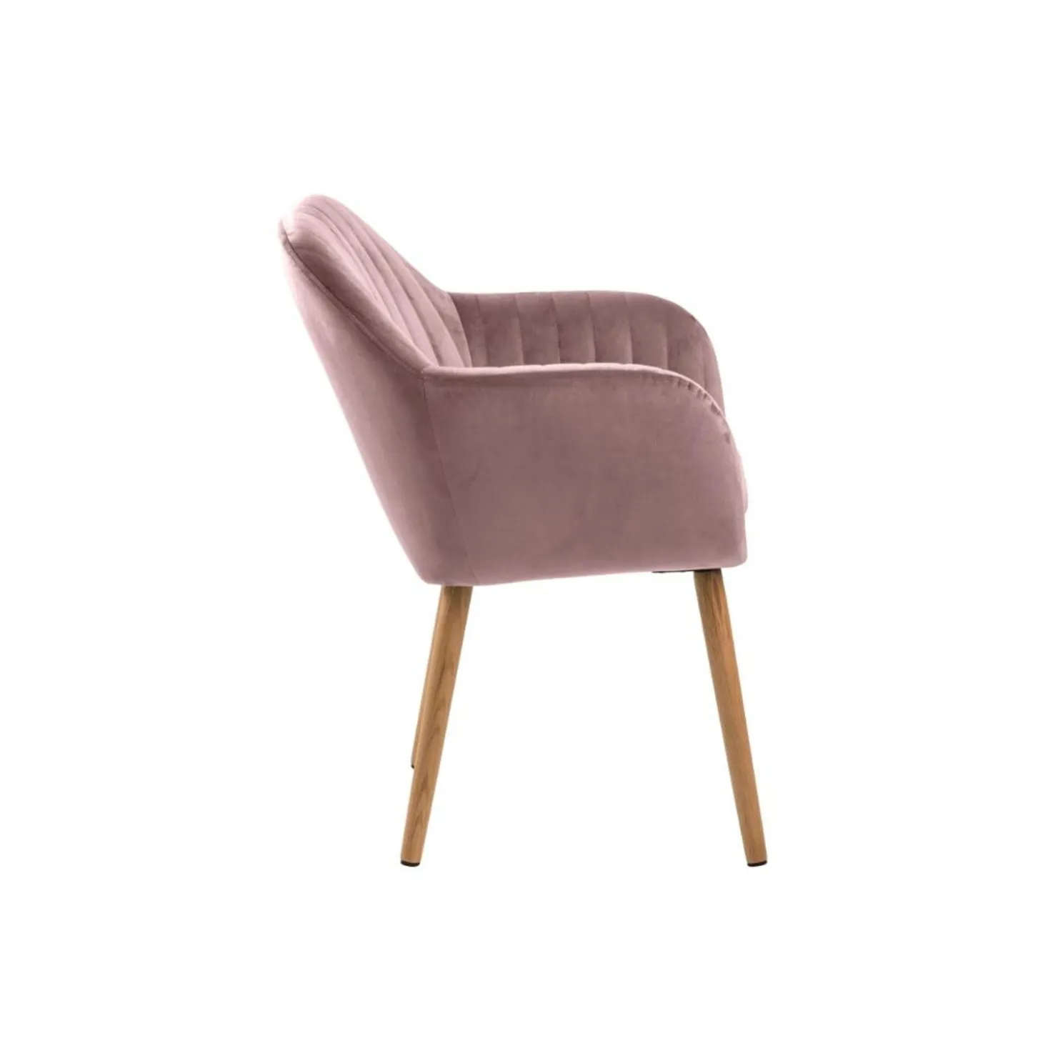 Le Havre Karmstol Vic tyg Rosa/Ek