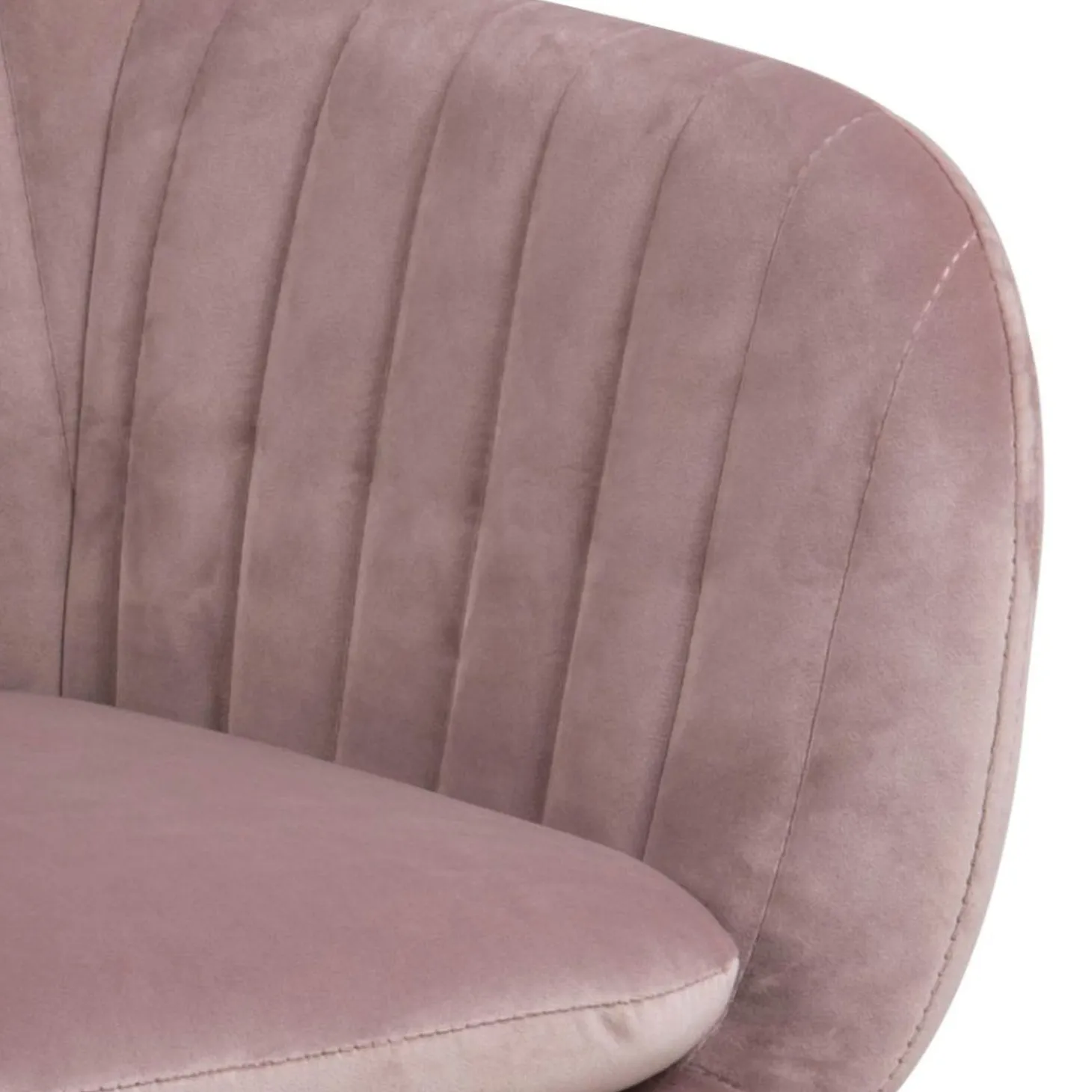 Le Havre Karmstol Vic tyg Rosa/Ek