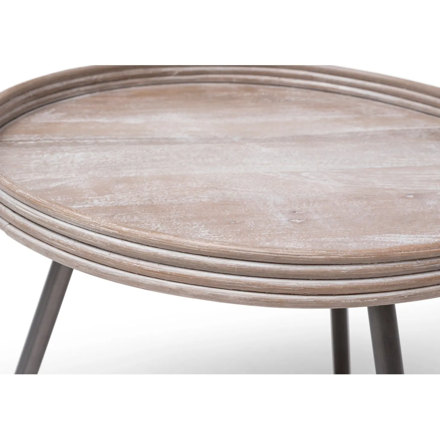 Leicester Utebord 60 cm Grå