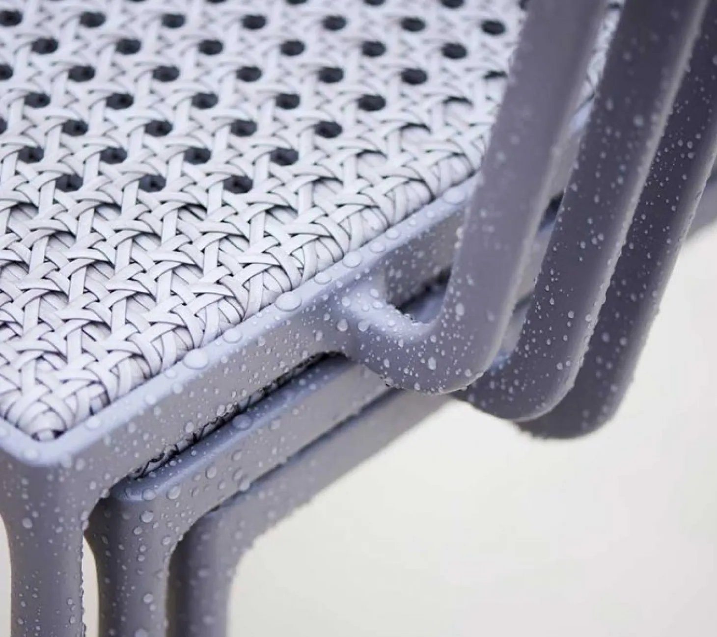 Less Karmstol Lava Grå / Light Grey Weave