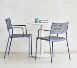 Less Karmstol Lava Grå / Light Grey Weave