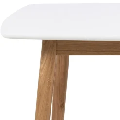 Lillesand Matbord 150x80 cm Vit/Ek