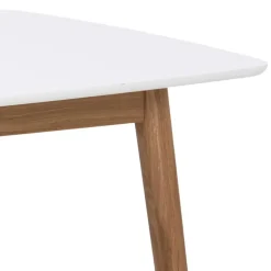 Lillesand Matbord 150x80 cm Vit/Ek